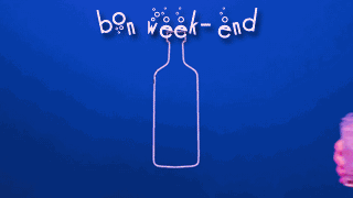 Gif bon week-end apéro